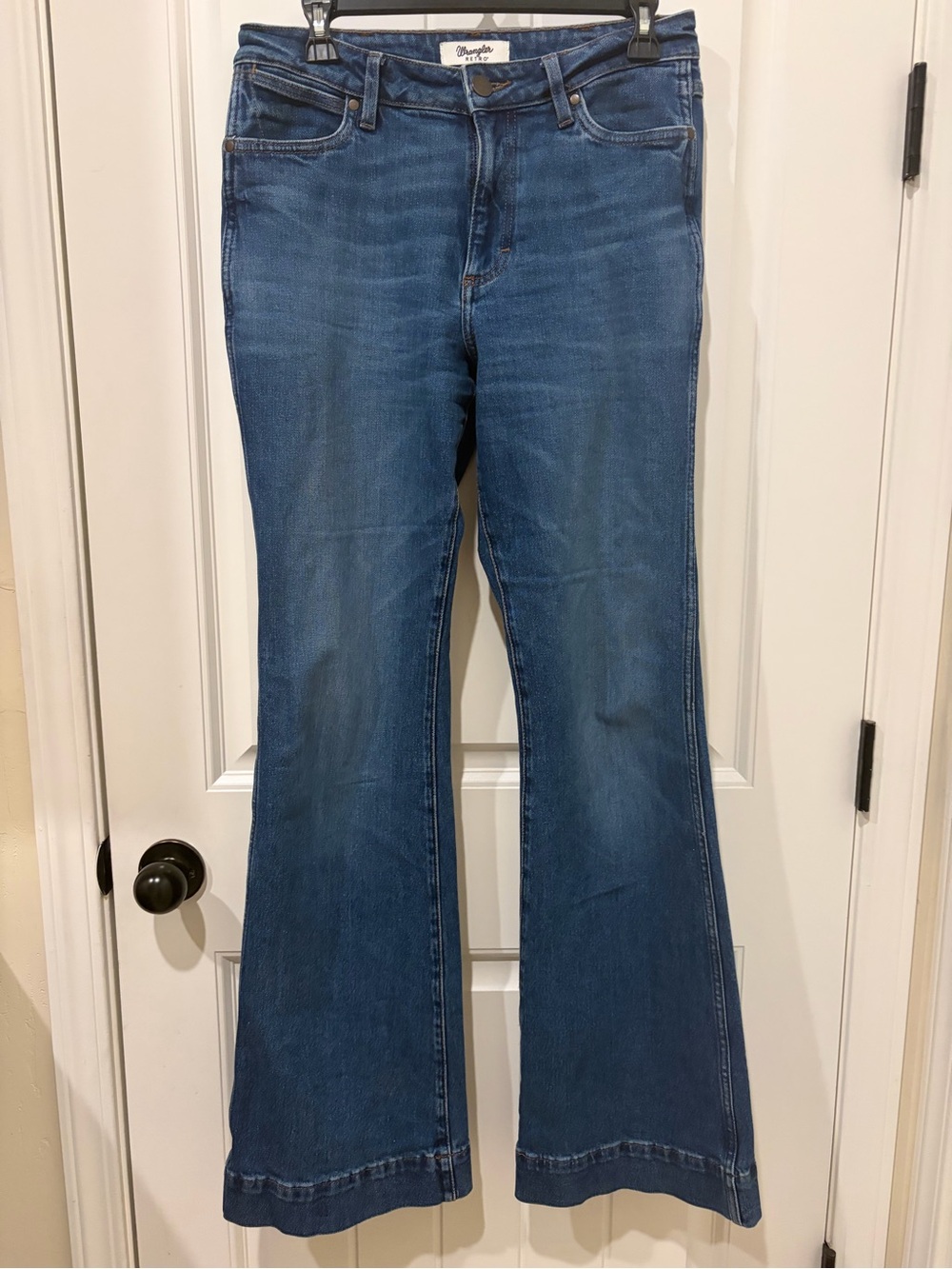 Wrangler Women's Medium Blue Flare Jeans